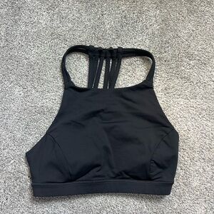 Lululemon Black Strappy Sports Bra